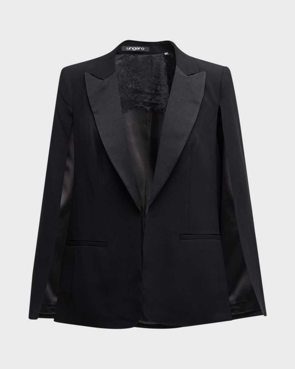 Claudia Boxy Cape Jacket
